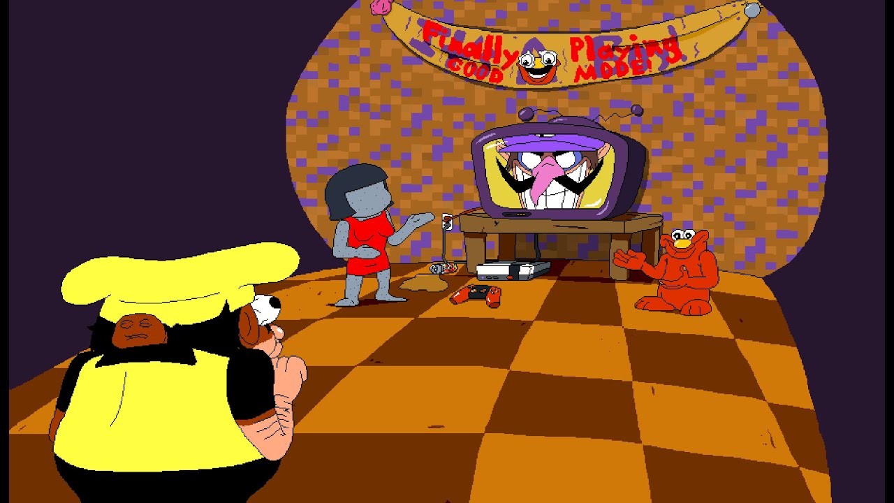 Pizza Tower Repainted (Piss Towel) Good Mode John Gutter