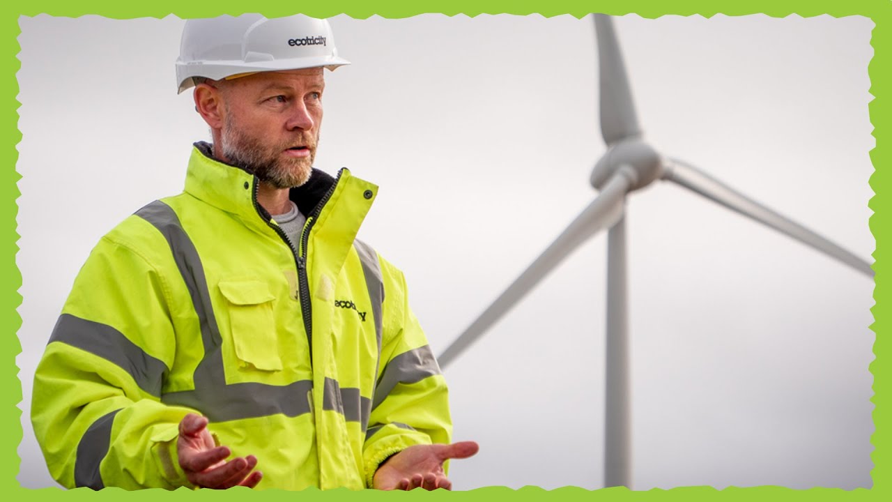 Ecotricity customers visit Alveston wind park