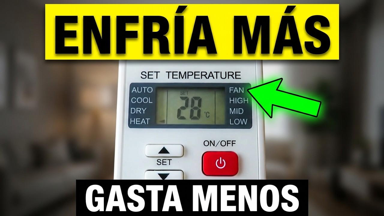 Significado de FAN SPEED: C&oacute;mo usar ventilador de aire acondicionado para enfriar m&aacute;s gastando menos