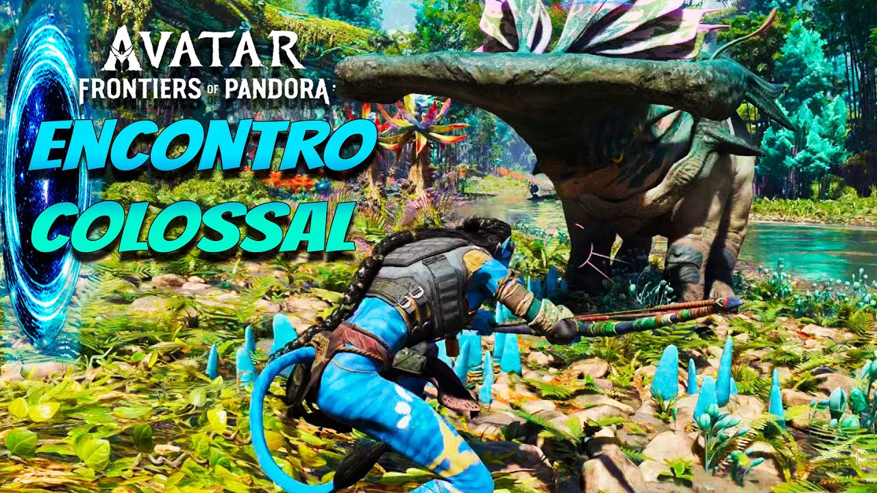 Explorei o Curso do Rio em Avatar e Enfrentei um Titanotera Colossal 🌊🌀 | 4K Cinemático