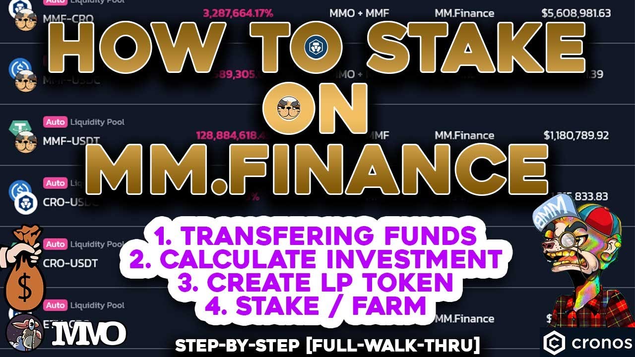 HOW TO STAKE AND EARN MMF & MMO!! (NEW TOKEN)FULL WALK-THRU (STEP-BY-STEP GUIDE)