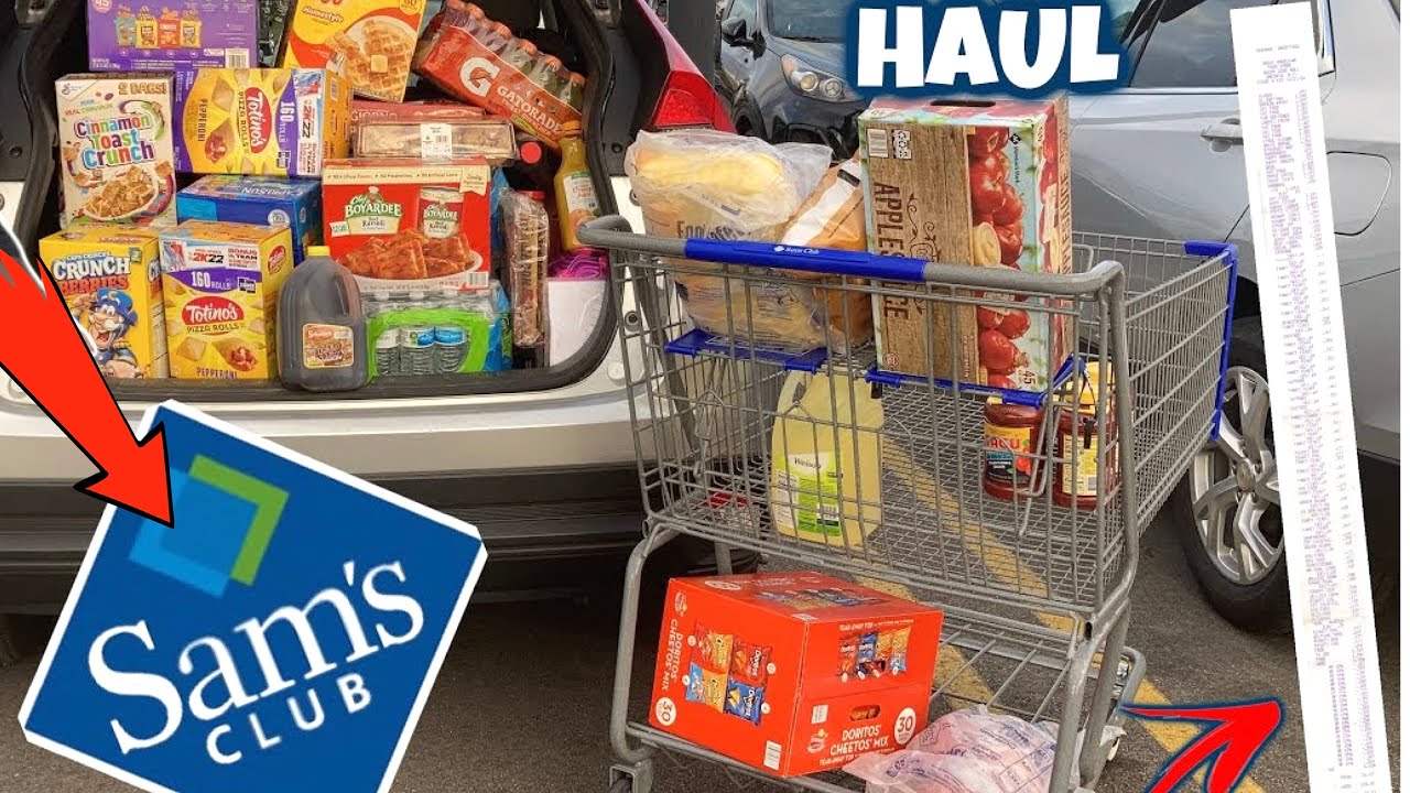 MASSIVE SAM’S CLUB SHOPPING HAUL | COMPARING SAM’S CLUB PRICES FROM 2021 & 2024