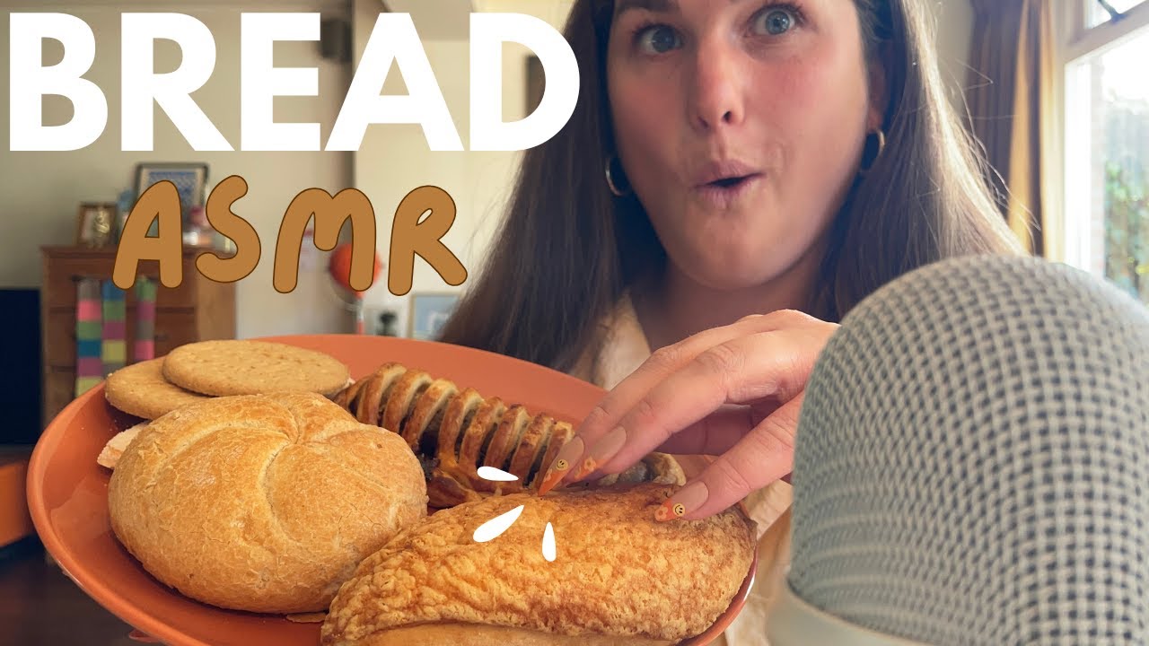 I do ASMR on Bread 🥖 and Cookies 🍪 (with a lil ramble) Tapping & Scratching
