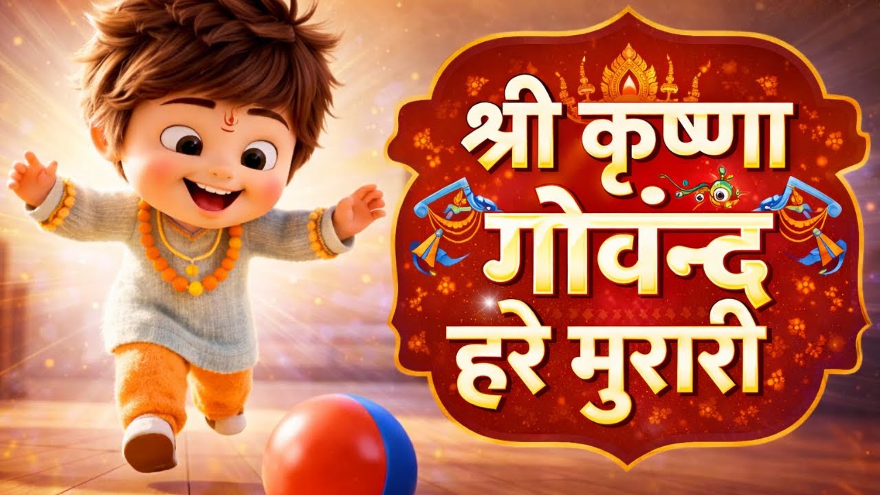 श्री कृष्ण गोविंद हरे मुरारी Baby सॉन्ग + गैया मेरी आती है + More Kids Songs