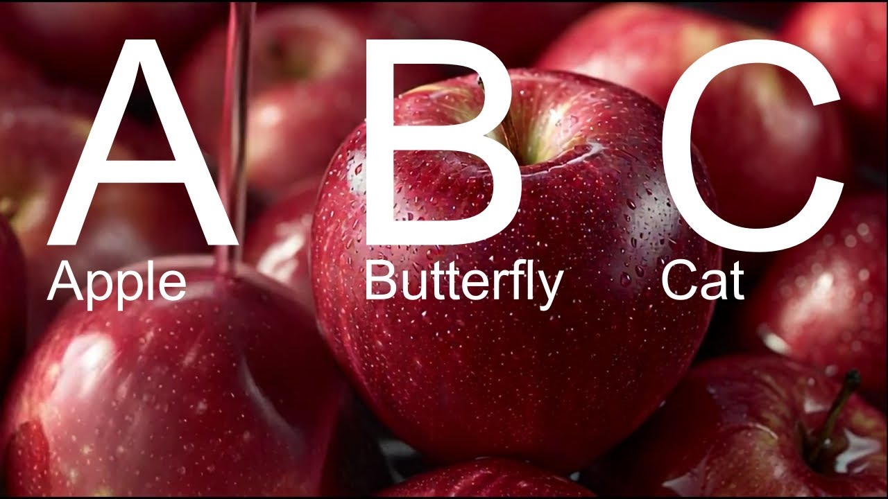 ABC Apple Butterfly Cat