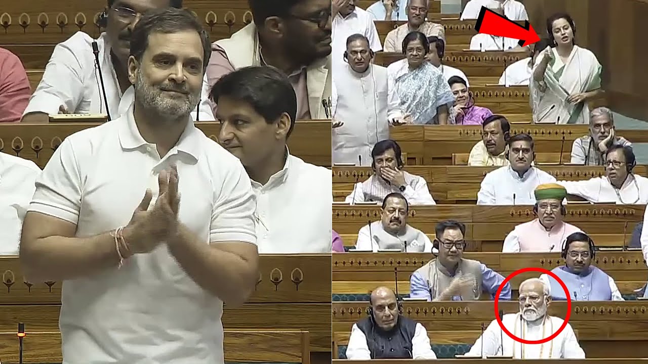Rahul Gandhi Mind Blowing Speech At Lok Sabha | Kangana Ranaut | PM Narendra Modi | BJP vs Congress