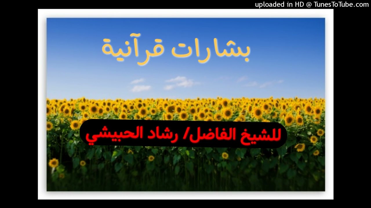 بشارات قرآنية خطبة للشيخ رشاد الحبيشي بتاريخ29جمادى الاول1444