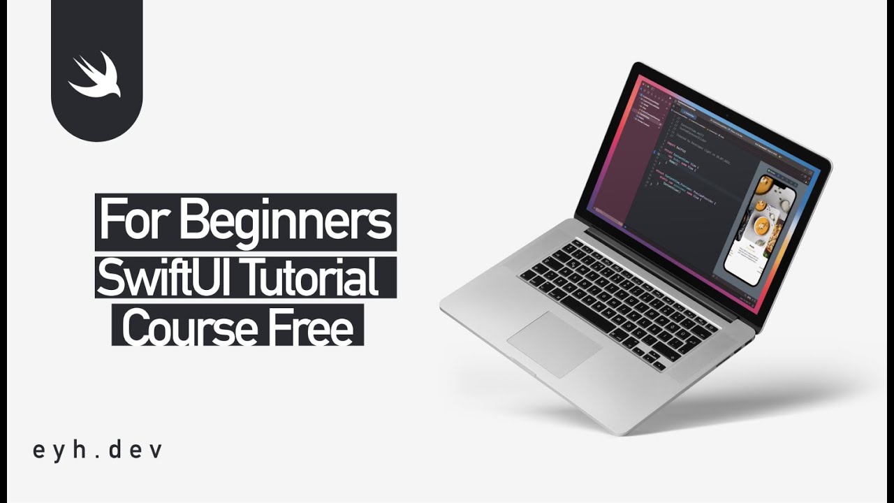 SwiftUI Tutorial for Beginners Course FREE  (1 hour Masterclass)