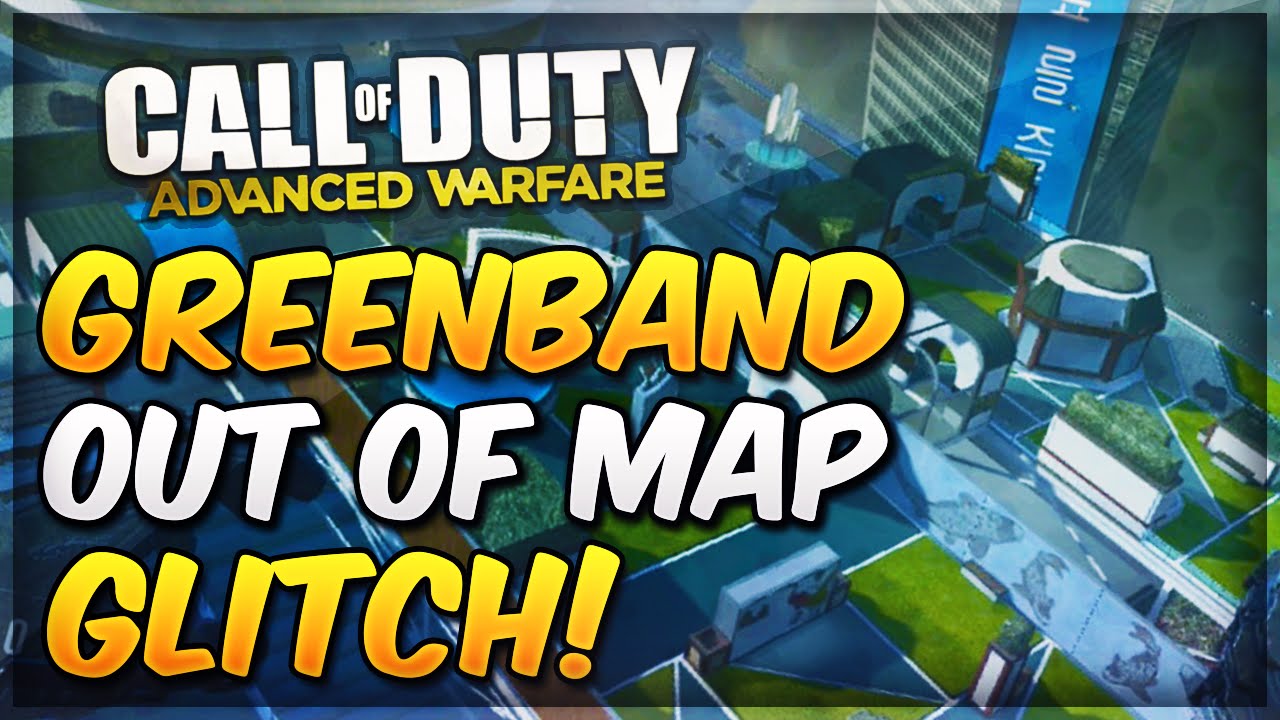 COD Advanced Warfare Greenband Out of Map Glitch! (AW On Top of Map Glitch!)