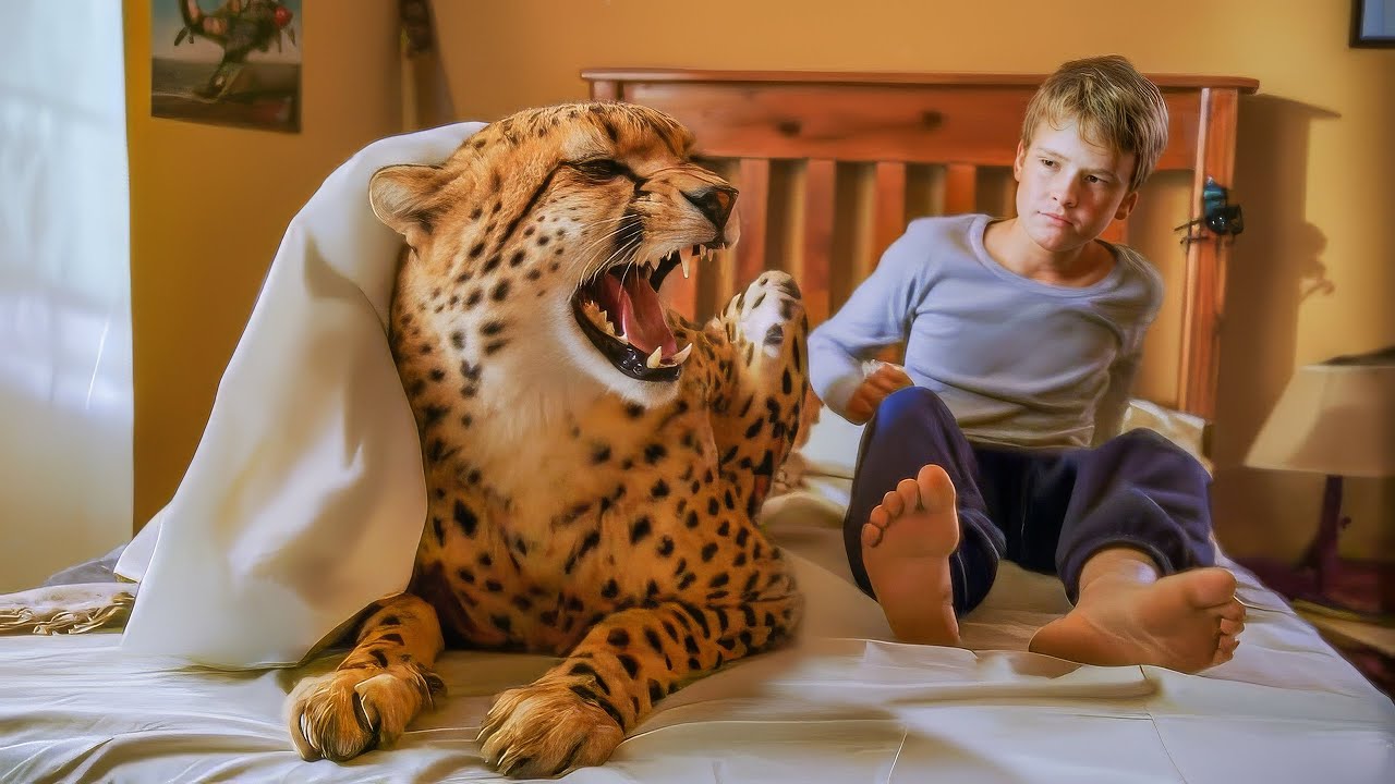 Boy Raises a Pet Tiger Until It Becomes His Second Soul