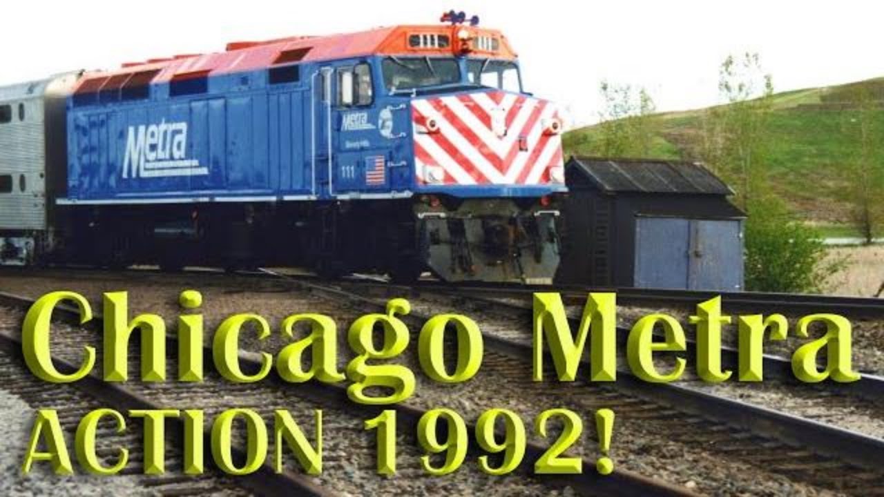 Chicago Metra Action 1992!