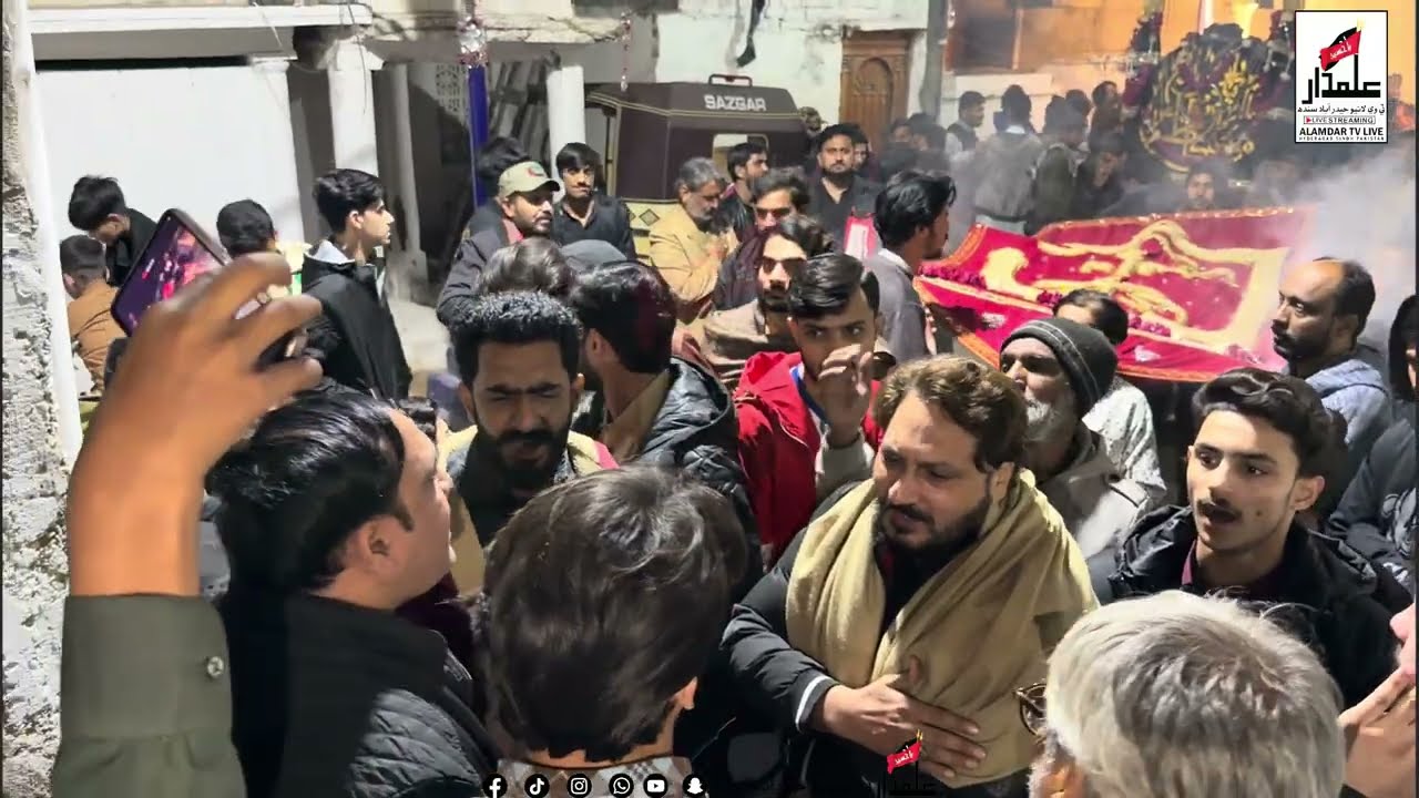 25 Rajab 2026 || Jaloos Shahdat Mola Imam Moosa Kazim as || Aslam Butt Ka Pir Dadan Shah Karbala Hyd