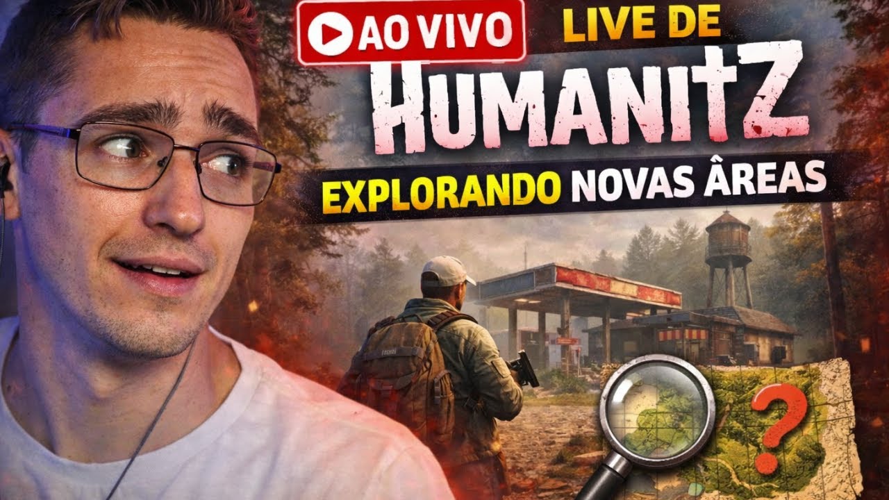 LIVE  Explorando Novas Areas de LOOT AO VIVO - Humanitz