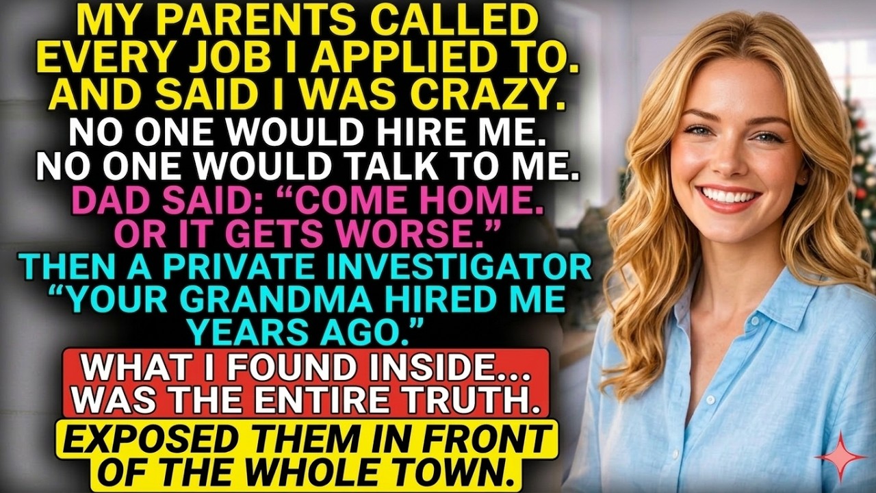 My Parents Secretly Destroyed Every Job I Applied For — Then the Truth Reached Court