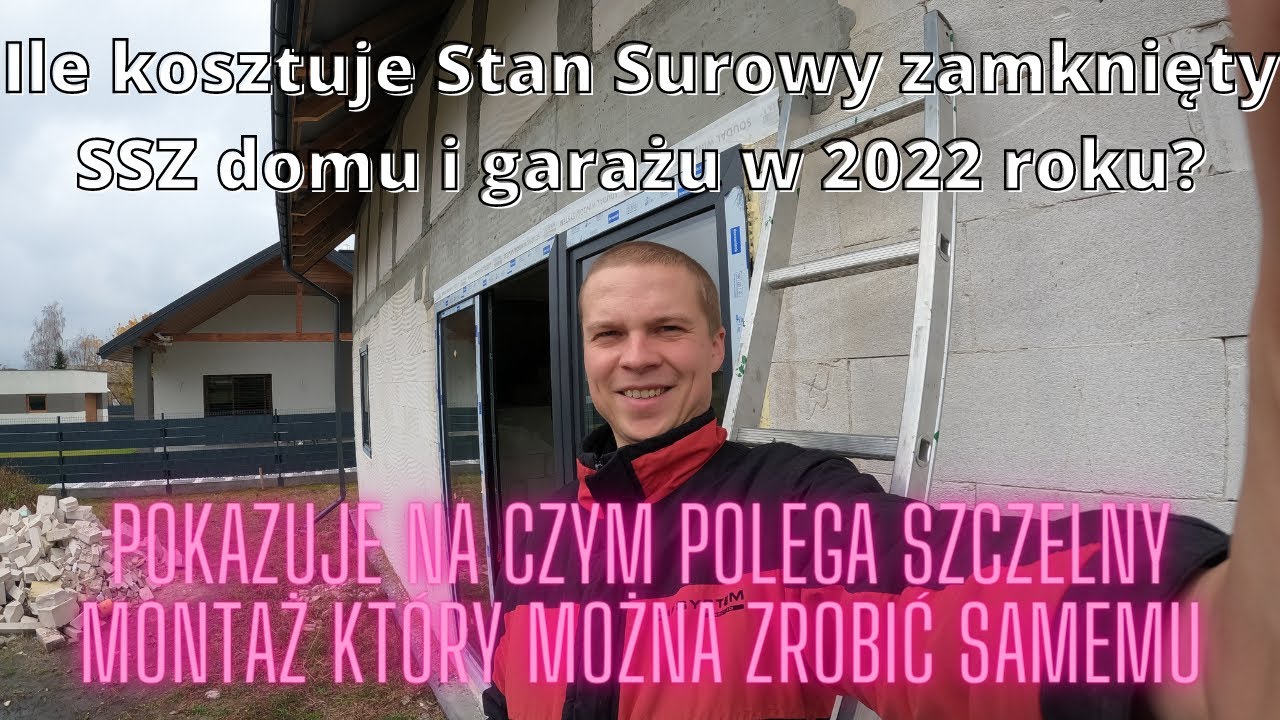 Ile kosztuje stan surowy zamknięty SSZ domu i garażu w 2022 roku Podsumowuje koszty budowy