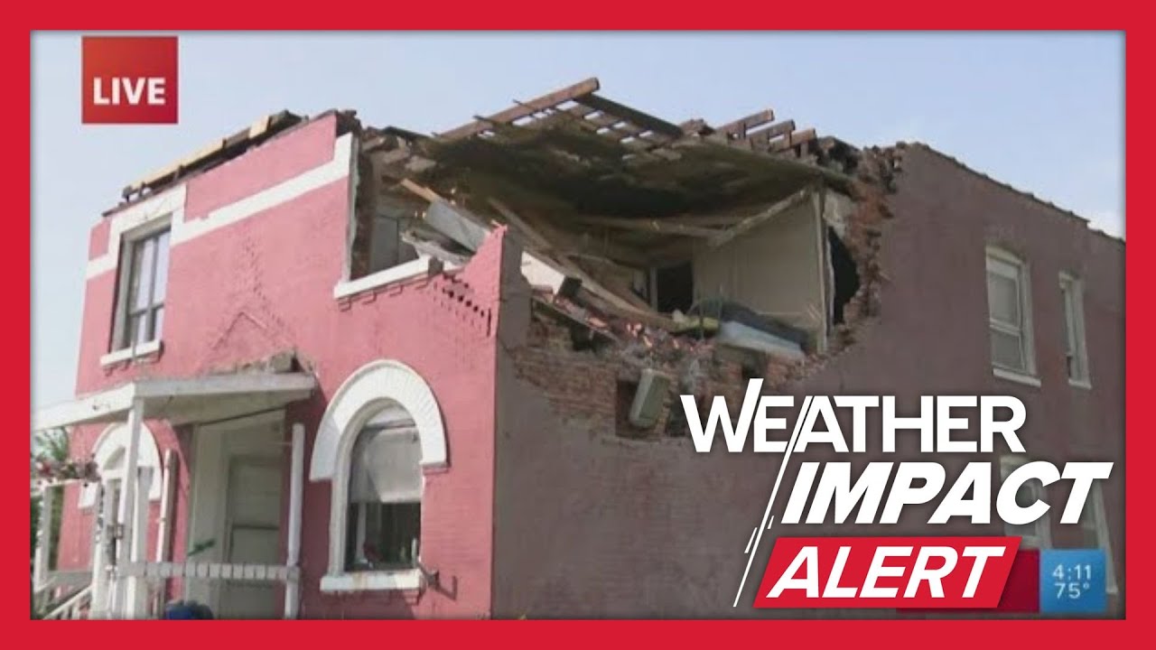 Damage reported around St. Louis region after severe storms, tornado (4 p.m.)