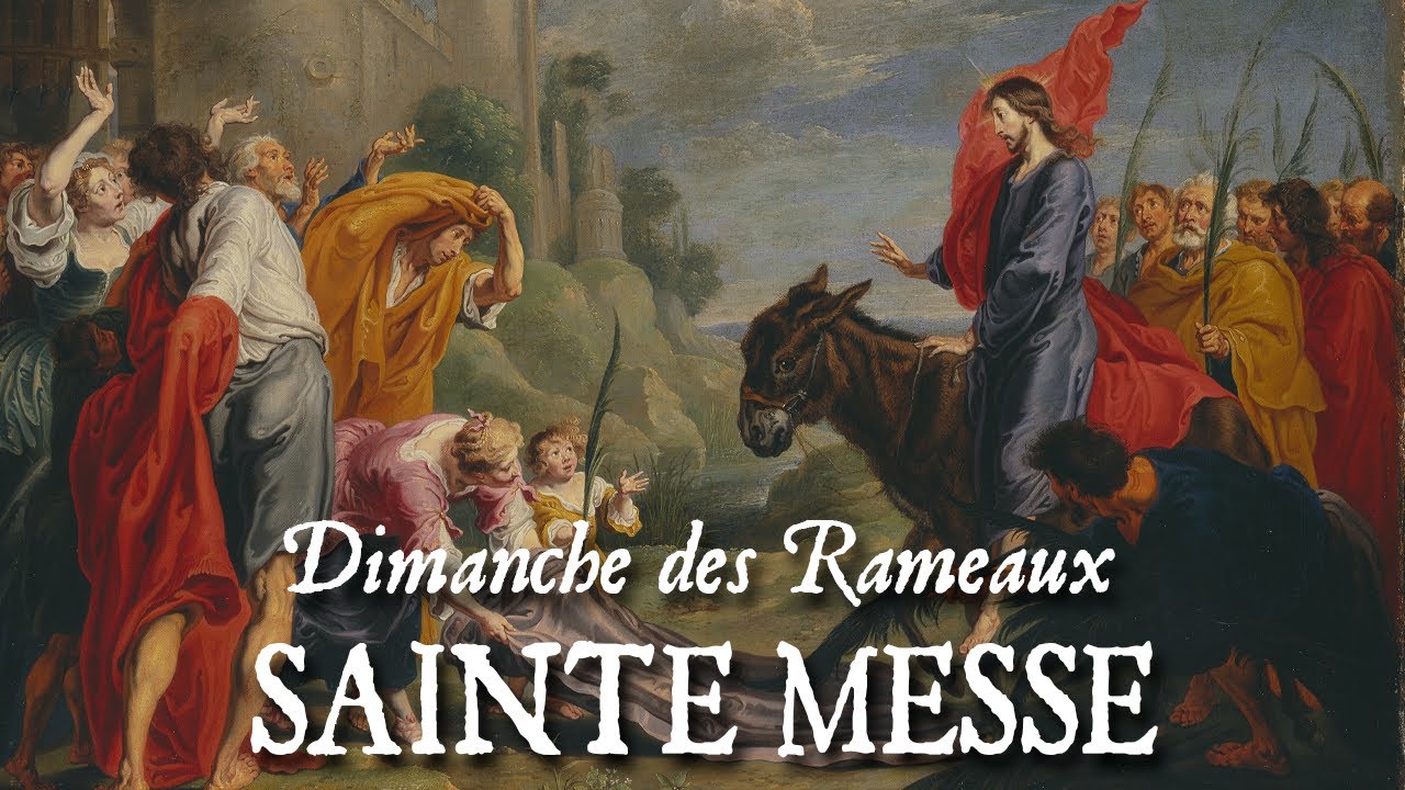 Sainte messe du dimanche des Rameaux - DOMINE NE LONGE