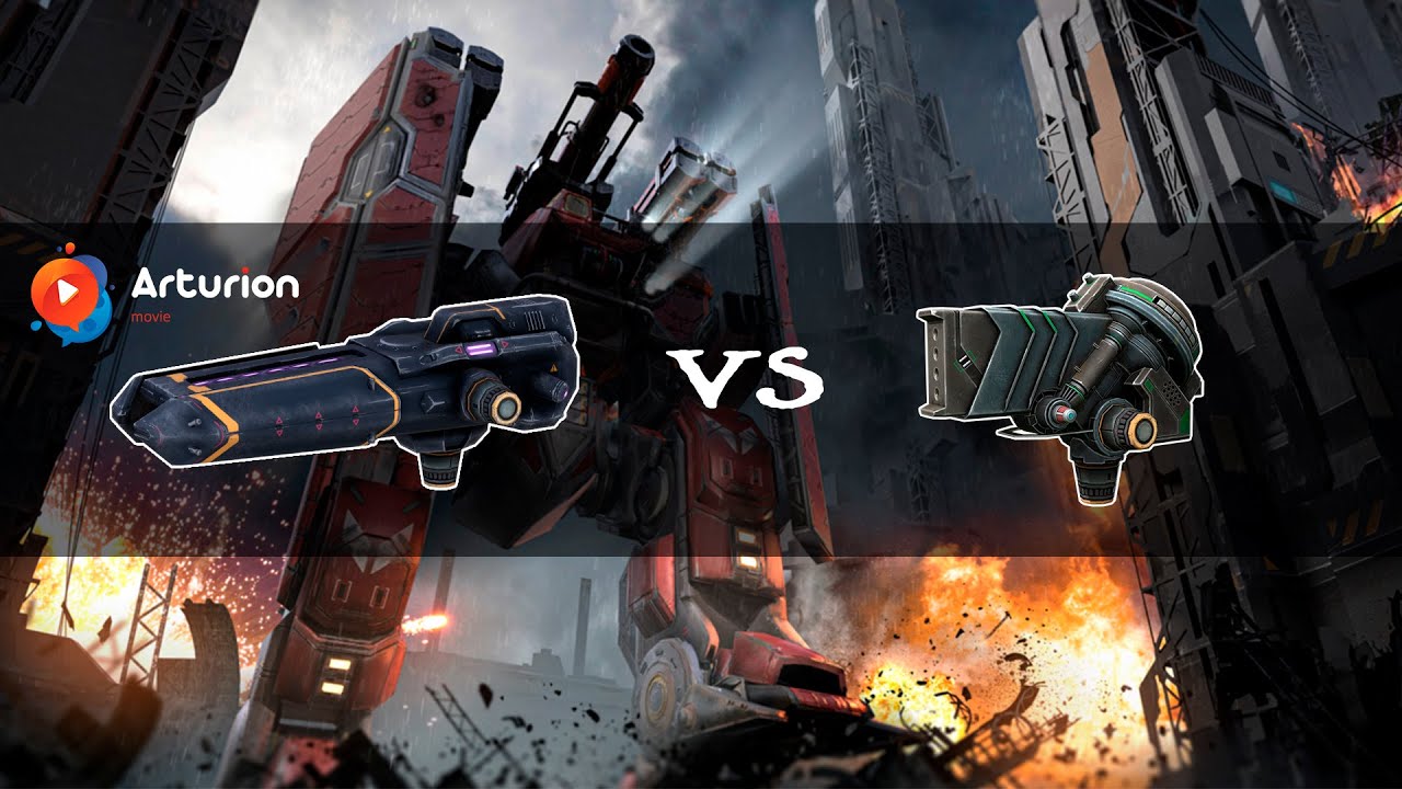 Сравнение дробашей Gust vs Halo | War Robots