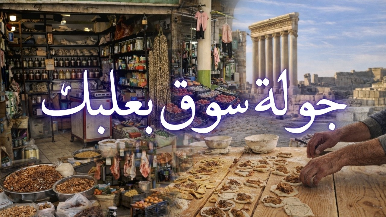 جولة في سوق بعلبك و القلعة مع السيدة الأولى