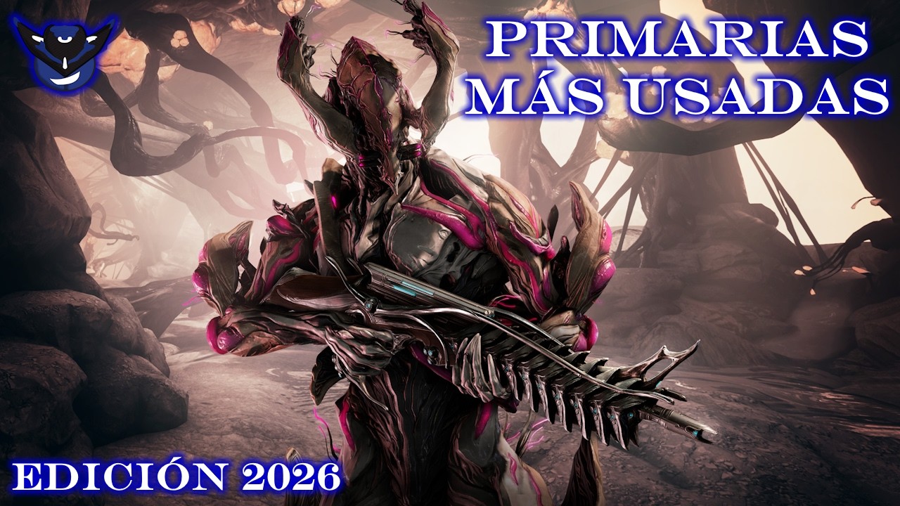 Las 10 Armas Primarias MÁS USADAS - Warframe Top 10 - Edición 2026