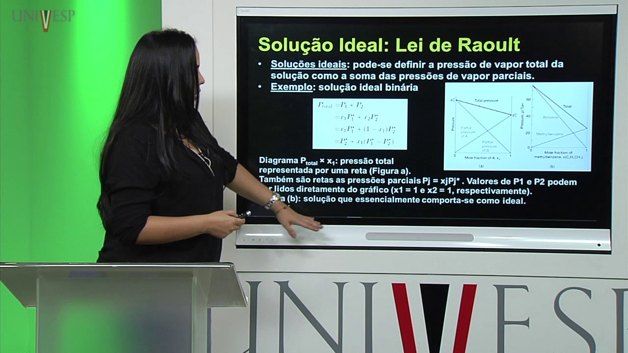 Físico-Química I - Aula 22 - Propriedades das soluções ideais e diluídas / Introdução aos coloides