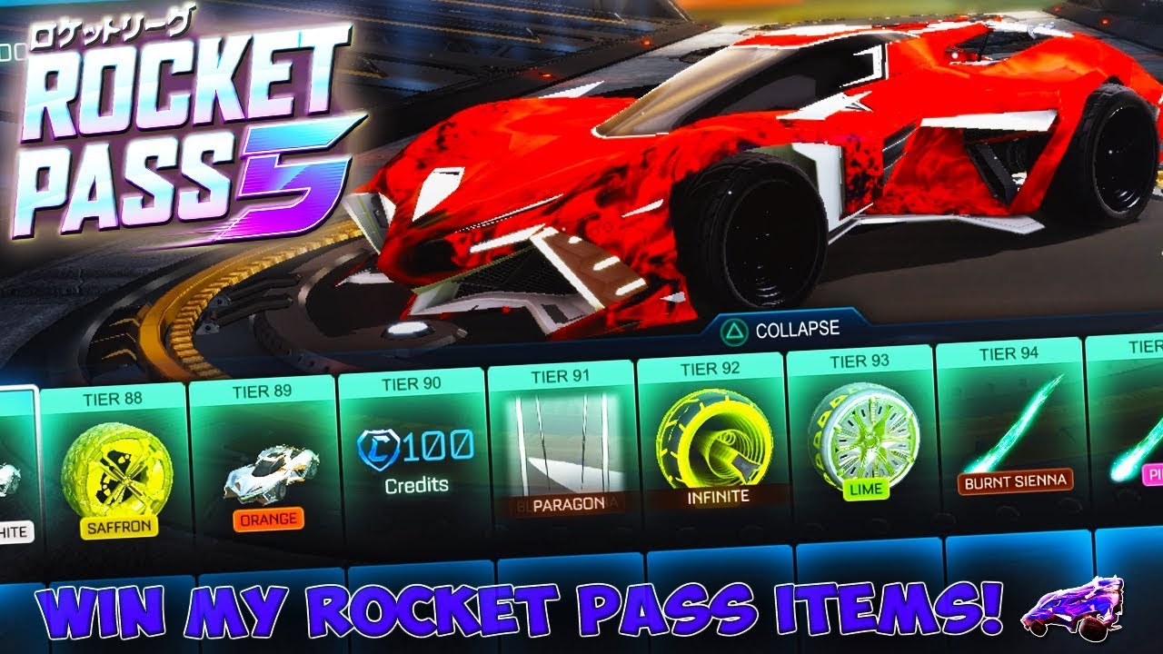 Rocket Pass 5 Items Only & How YOU Can Win Them...
