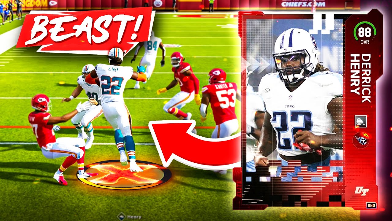 DERRICK HENRY IS A ABSOLUTE BEAST *OMG* Madden 23 Gameplay