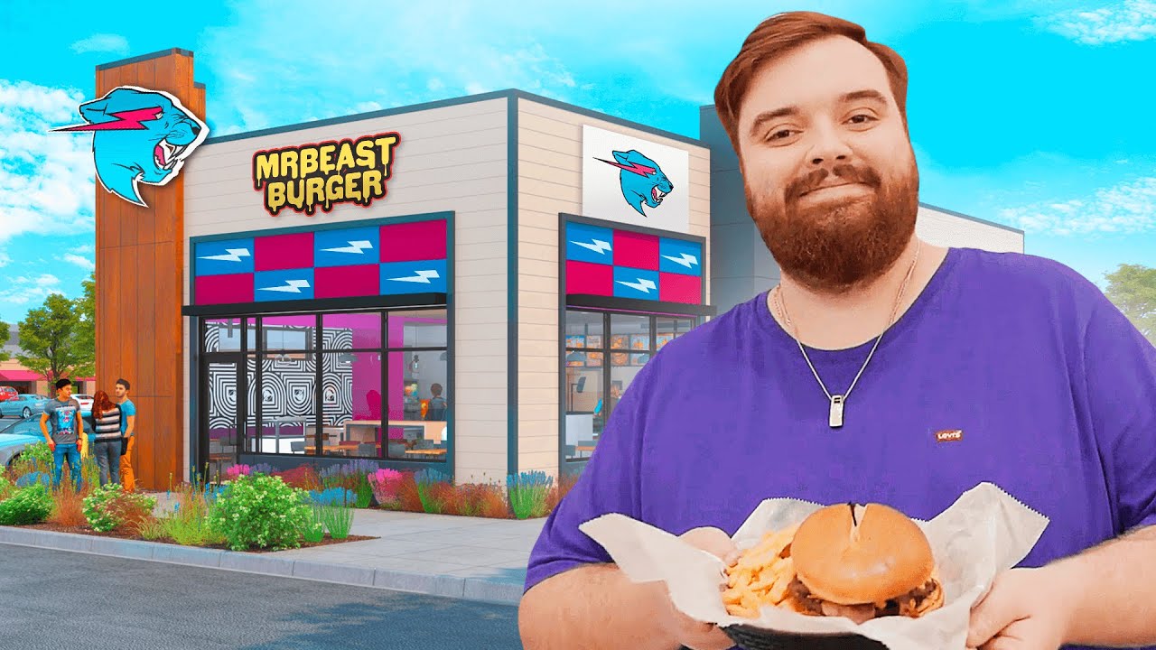 VOY AL PRIMER RESTAURANTE DE MRBEAST  *RECIÉN INAUGURADO*
