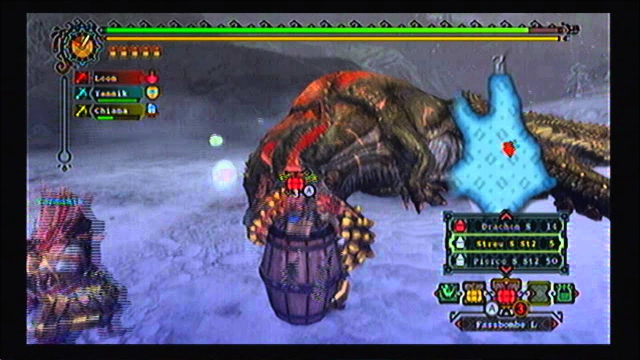 Monster Hunter Tri Deviljho Clustrun [mit deutschen Kommentaren]