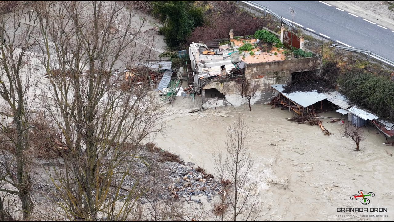 Crecida del río Aguas Blancas (06-02-26) #borrascaleonardo