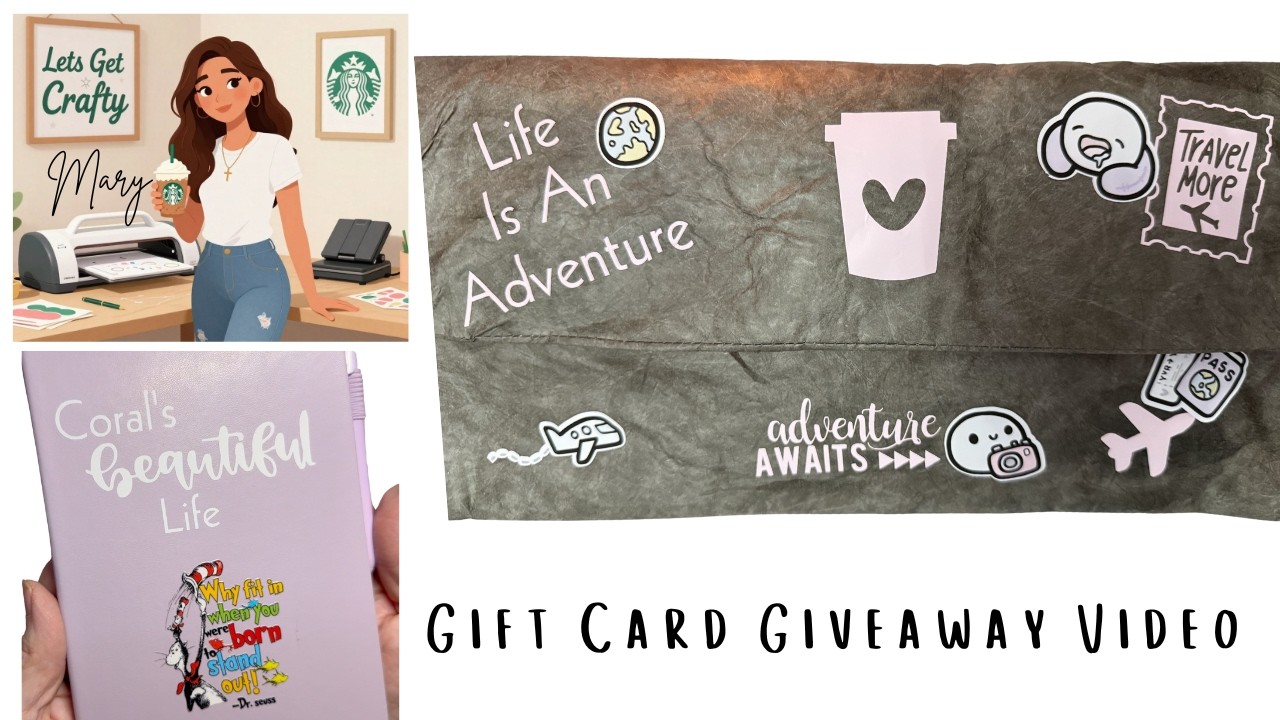 Cricut Crafts and Gift Card Giveaway | February 11, 2026