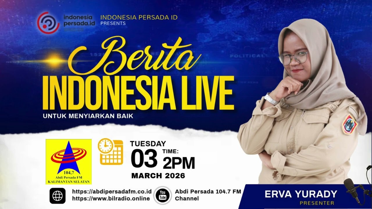 BERITA INDONESIA LIVE 3 MARET 2026