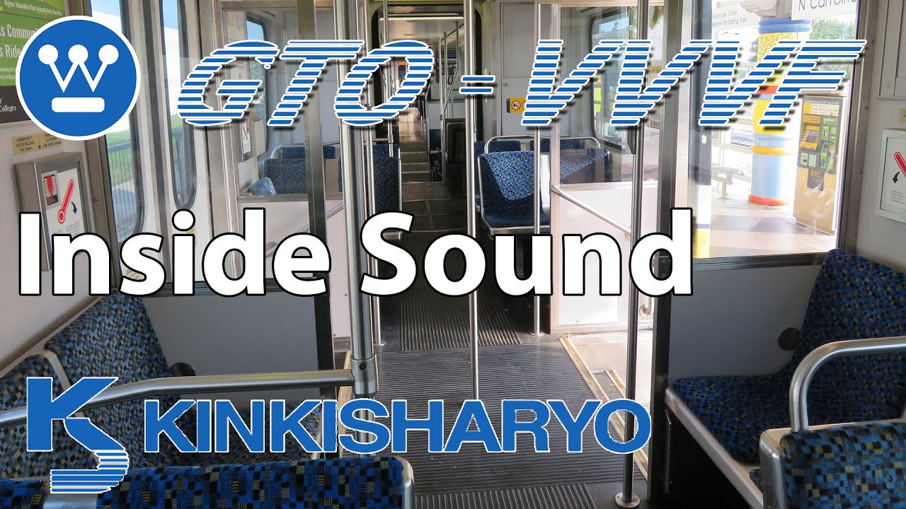 GTO-VVVF Inverter Sound onboard a Kinki Sharyo SLRV - DART Green Line