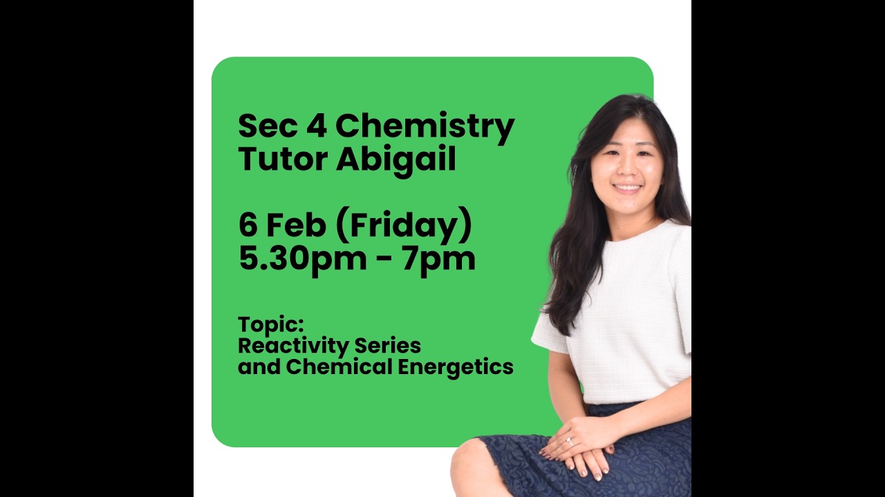 Sec 4 Chemistry [WA1 Online Revision, AY2026]