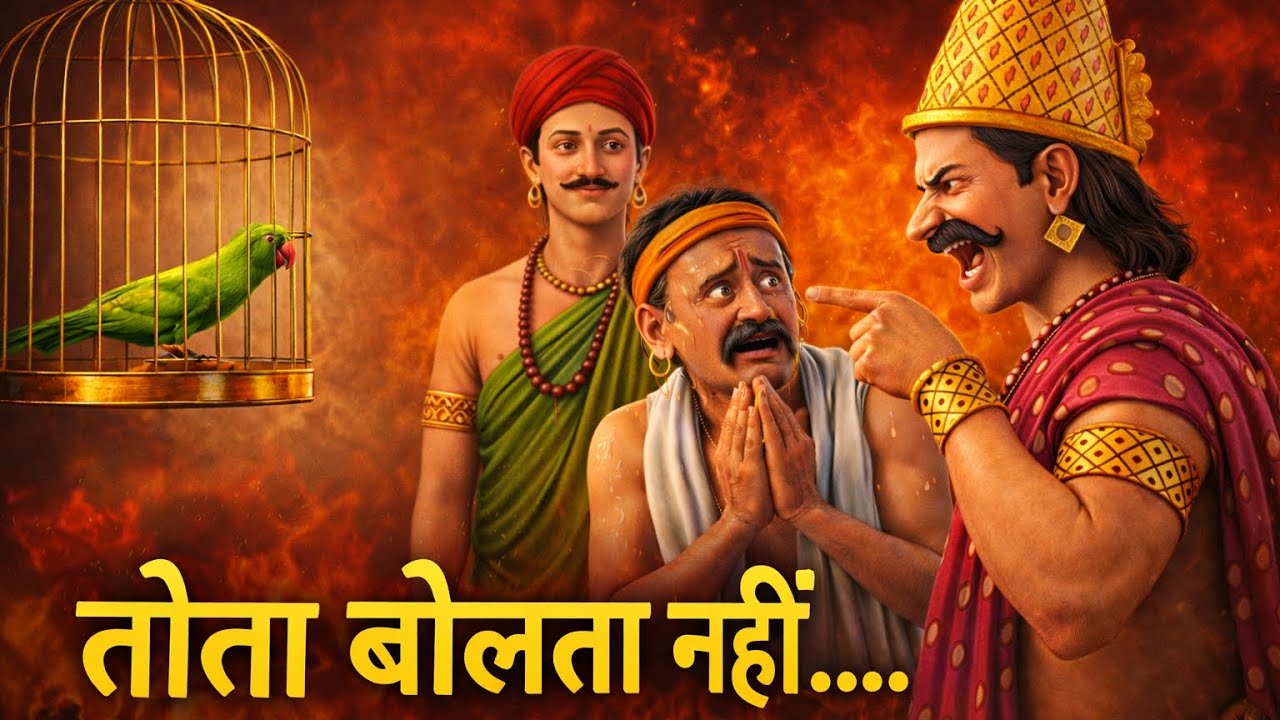 तोता बोलता नहीं....| Moral Story | Hindi Kahani 