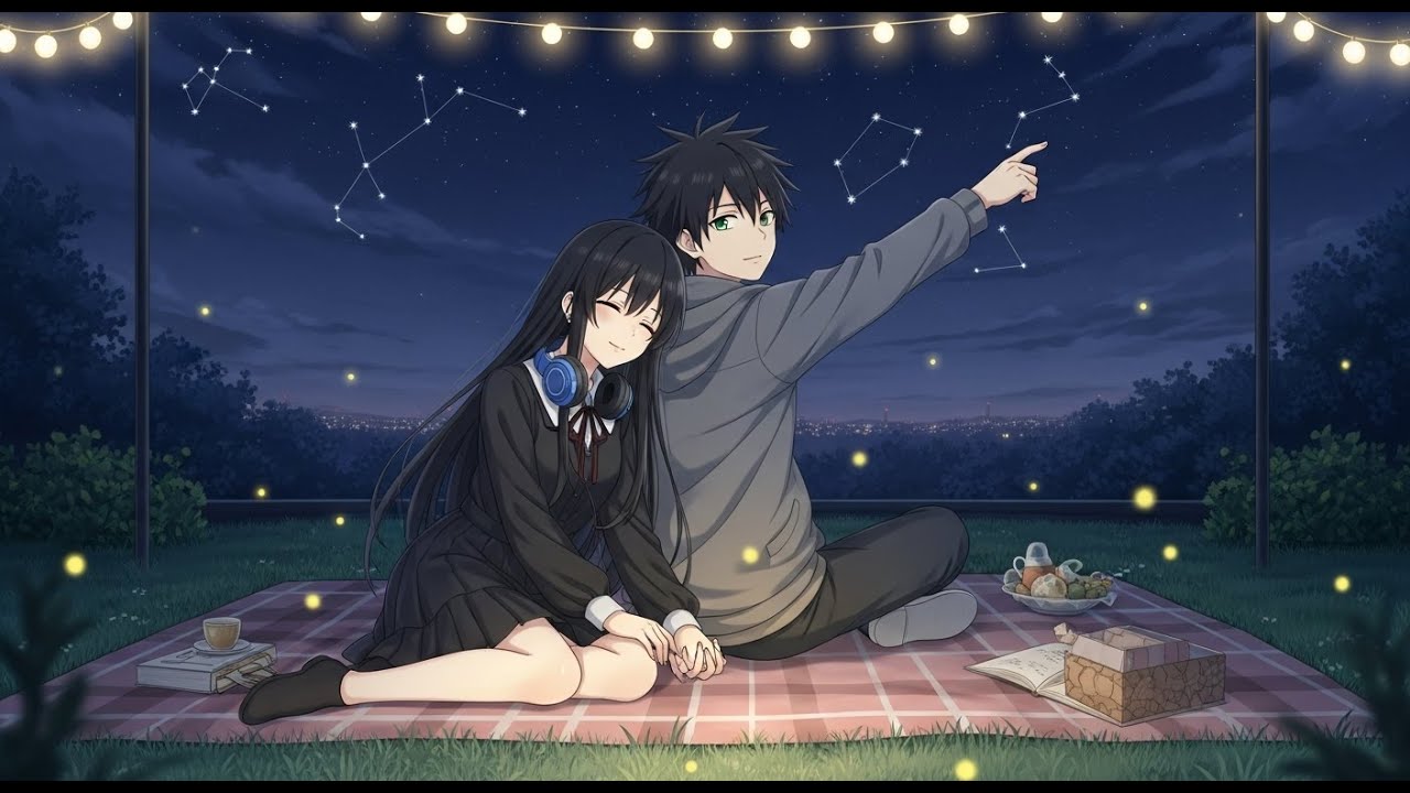 romantic lofi night – chill beats to relax, love and unwind