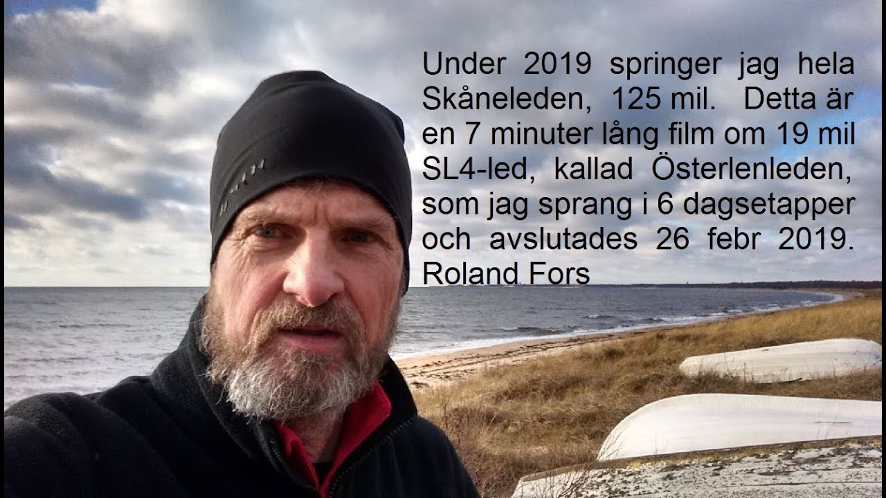 Skåneled 4, SL4-leden, Österlenleden, 188 km på 7 minuter