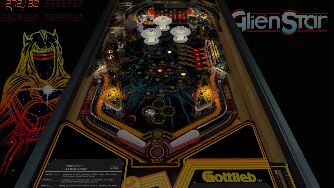 Alien Star Pinball VPX