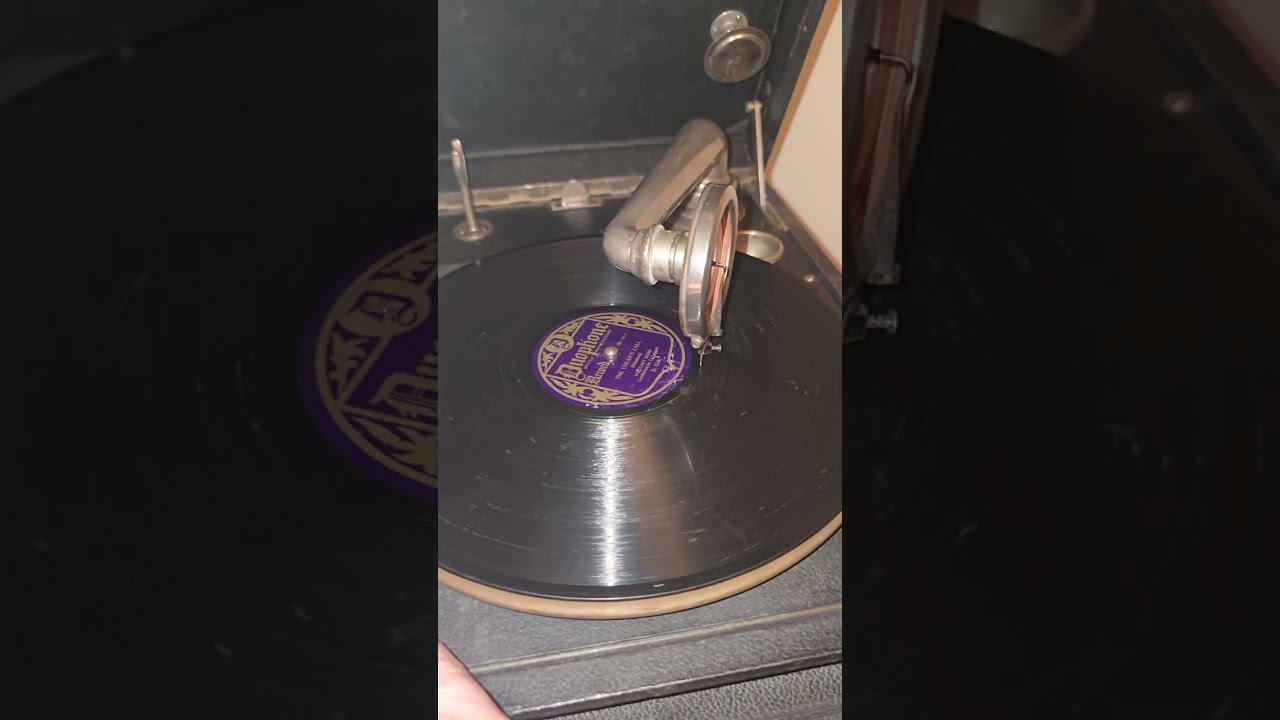 The Uhlan's Call ~ Military Band ~ Duophone 78rpm Record ~ Columbia 150 Phonograph Gramophone
