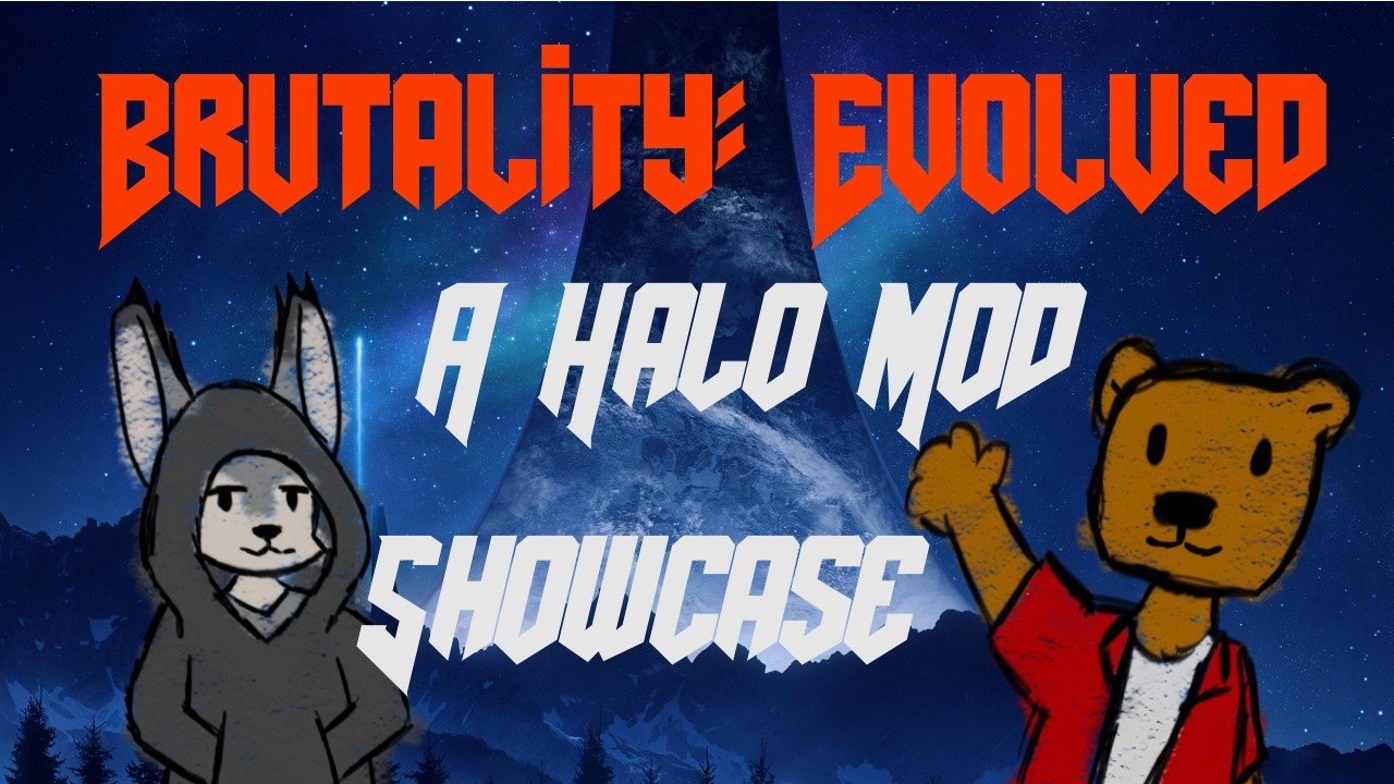 we played Halo mods (Brutality: Evolved)