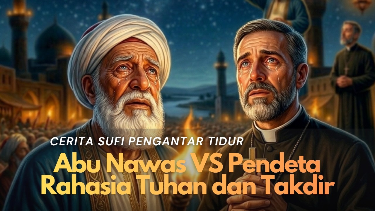 KECERDASAN ABU NAWAS DESAK PENDETA SOAL TUHAN