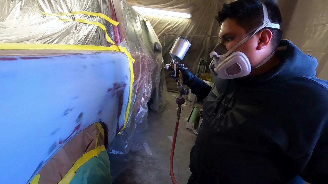 FIXING & PAINTING A TOYOTA TUNDRA!!!