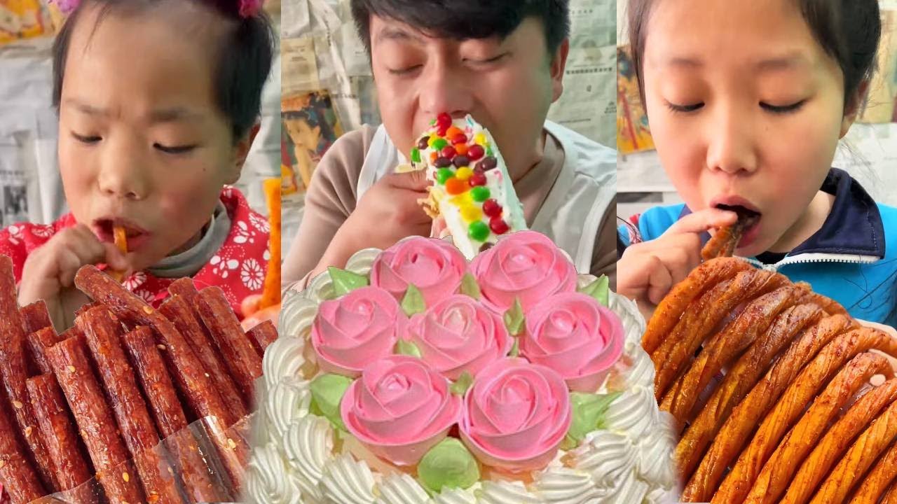 Kumpulan video TikTok camilan Tiongkok jaman dulu, kompilasi camilan Tiongkok masa kecilEP682