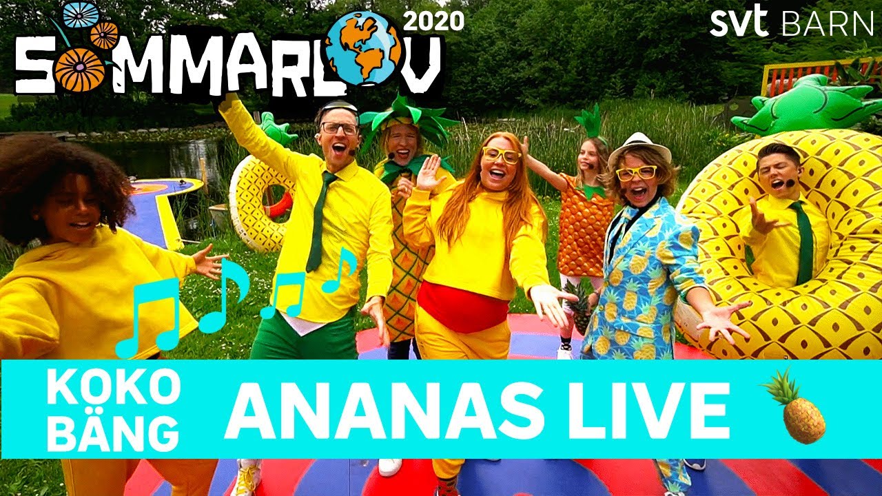 Kokobäng- Ananas Live i 