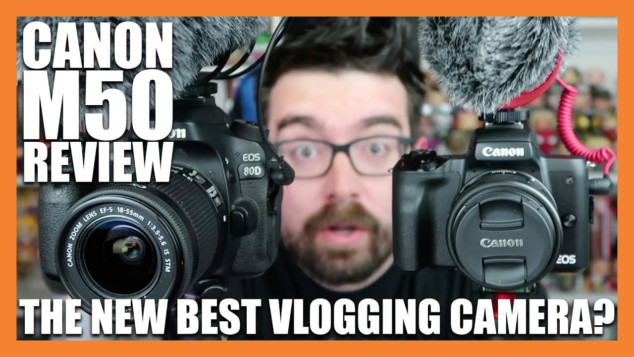 CANON EOS M50 - THE NEW BEST VLOGGING CAMERA IN 2018? | CANON 4K M50 MIRRORLESS  UNBOXING