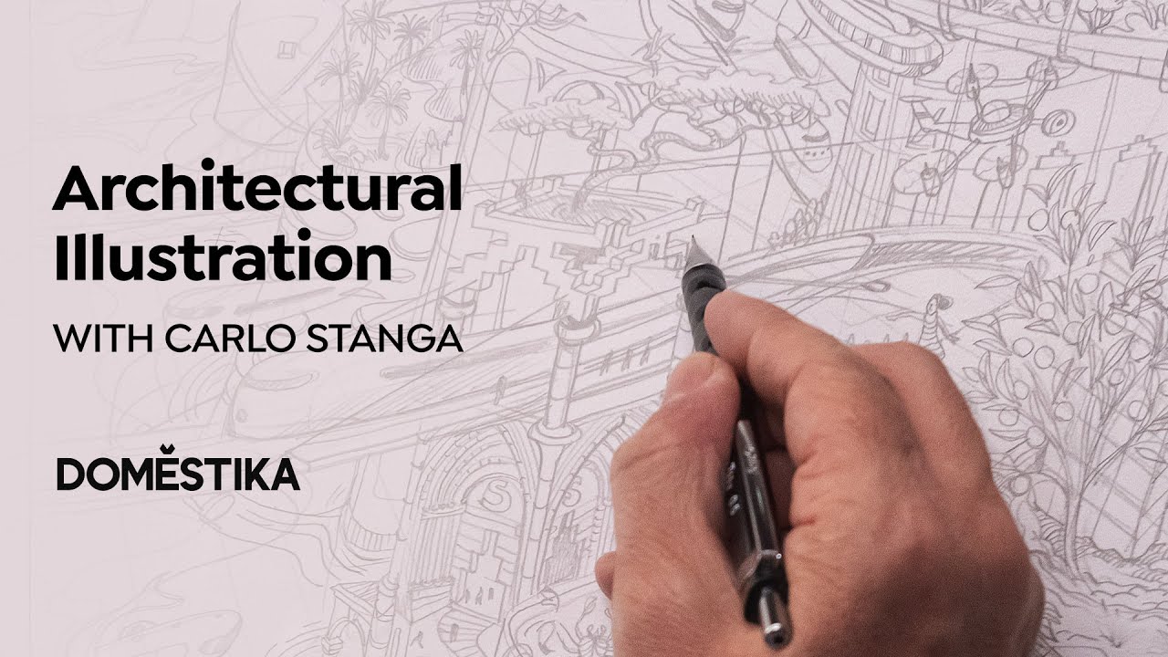 Ilustración Arquitectónica: Capta la Personalidad de una Ciudad | Un curso de Carlo Stanga