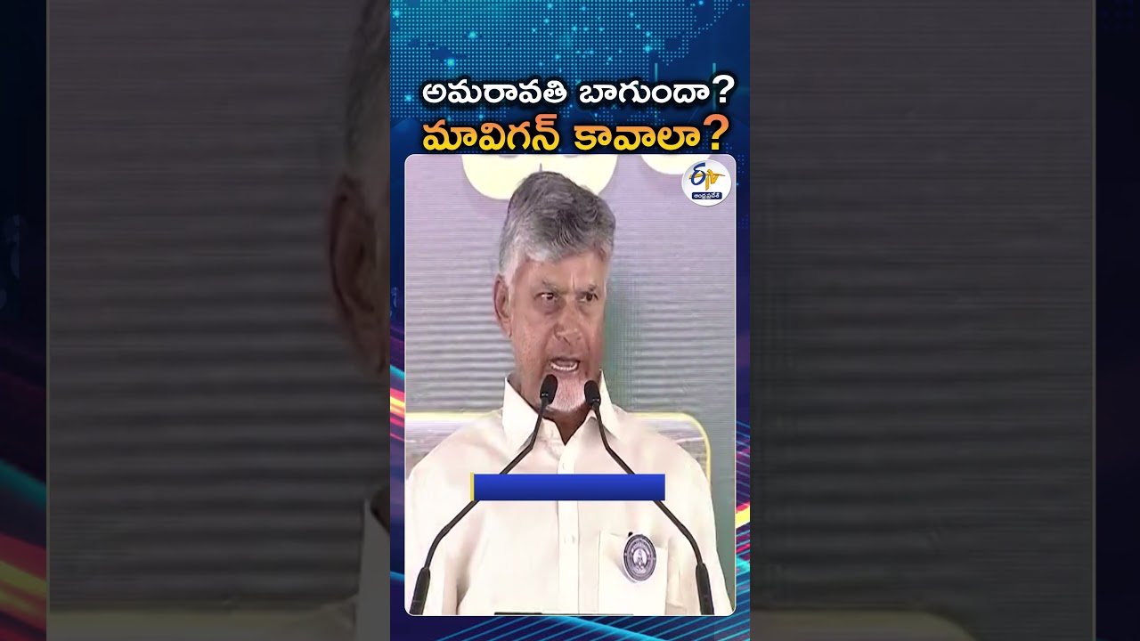 CM Chandrababu Naidu Asks People Whether To Accept Mavigun As Andhra Pradesh Capital