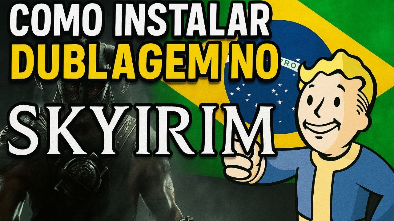 HOW TO INSTALL PT-BR DUBBING IN SKYRIM (Special & Anniversary Edition) 🎮