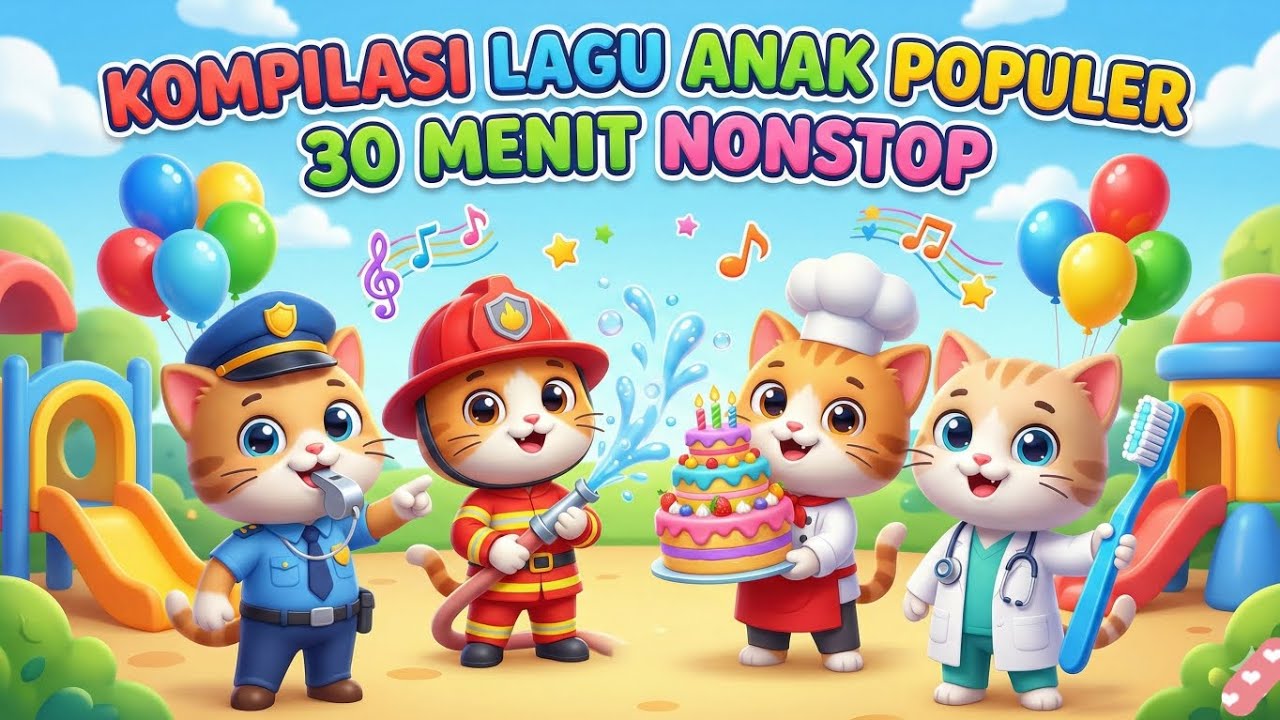 Kompilasi Lagu Anak Populer 30 Menit Nonstop - Lagu Anak Populer Tahun 2026