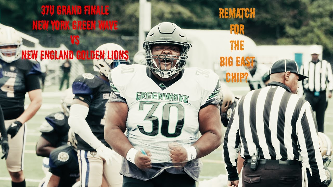 The Most INSANE 37u Semi-pro Chip Game You’ve Never Heard Of 👀 | NE Golden Lions vs NY Green Wave🏈